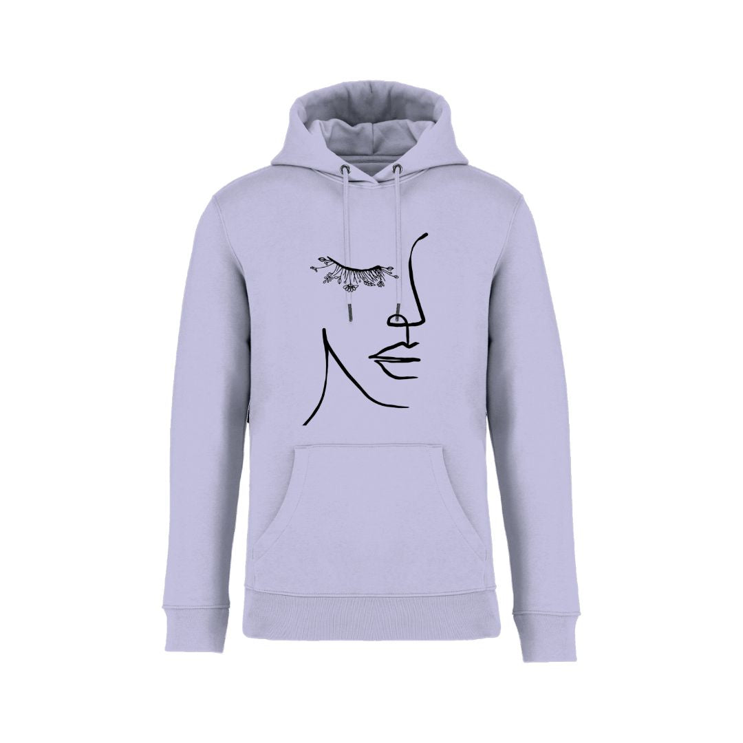 FAEROS24 - hoodie abstracte vrouw
