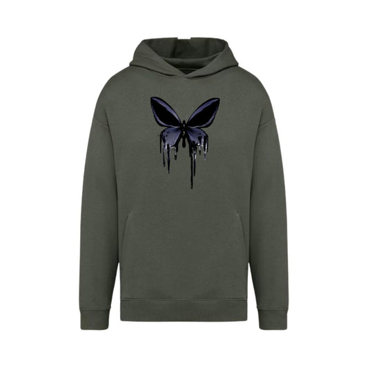 FEAROS25 -  oversized hoodie vlinder