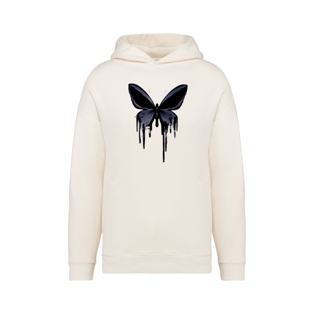 FEAROS25 -  oversized hoodie vlinder