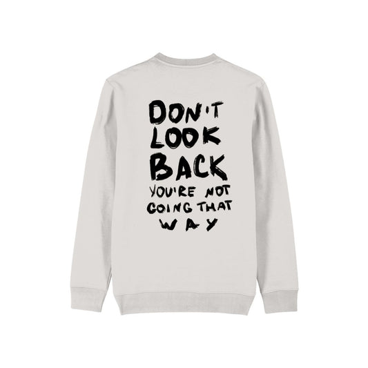 FAEROS24 - oversized sweater 'don't look back'