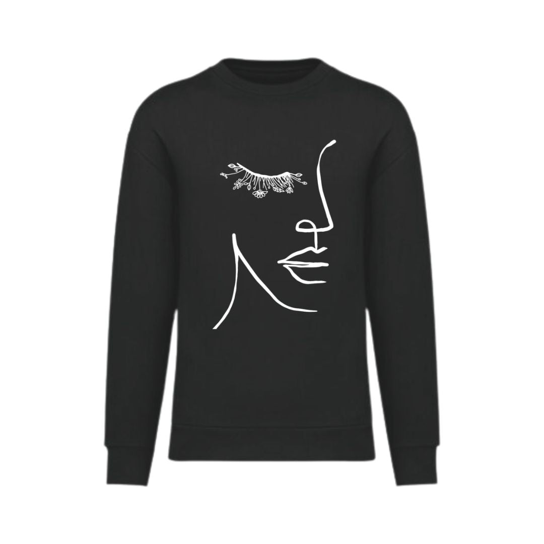 FAEROS24 - sweater abstracte vrouw