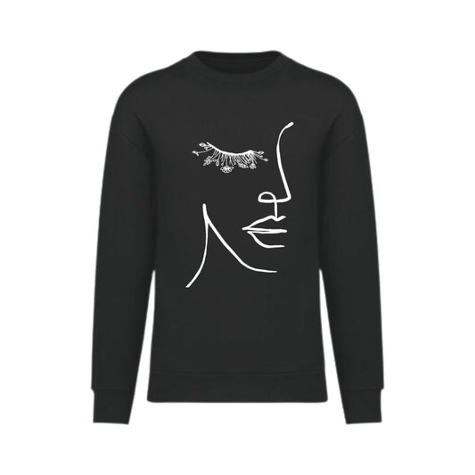 FAEROS24 - sweater abstracte vrouw