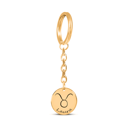 Sleutelhanger (te personaliseren item) - sterrenbeeld